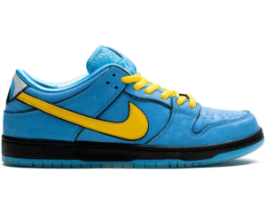 x Powerpuff Girls baskets SB Dunk "Bubbles"