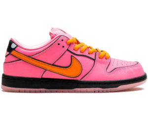 x Powerpuff Girls baskets SB Dunk Low "Blossom"