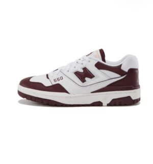 New Balance 550 White Burgundy