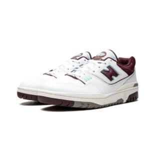 Alternative view of New Balance 550 Burgundy Cyan