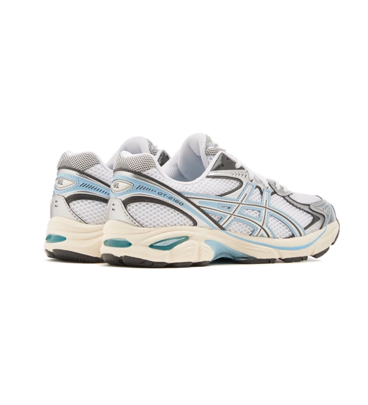 ASICS GT-2160 White Pure Silver Blue – Image 3