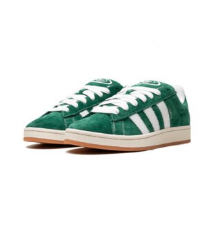Alternative view of Adidas Campus 00s Dark Green Cloud White
