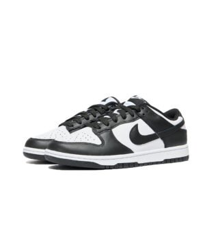 Alternative view of Nike Dunk Low Black White