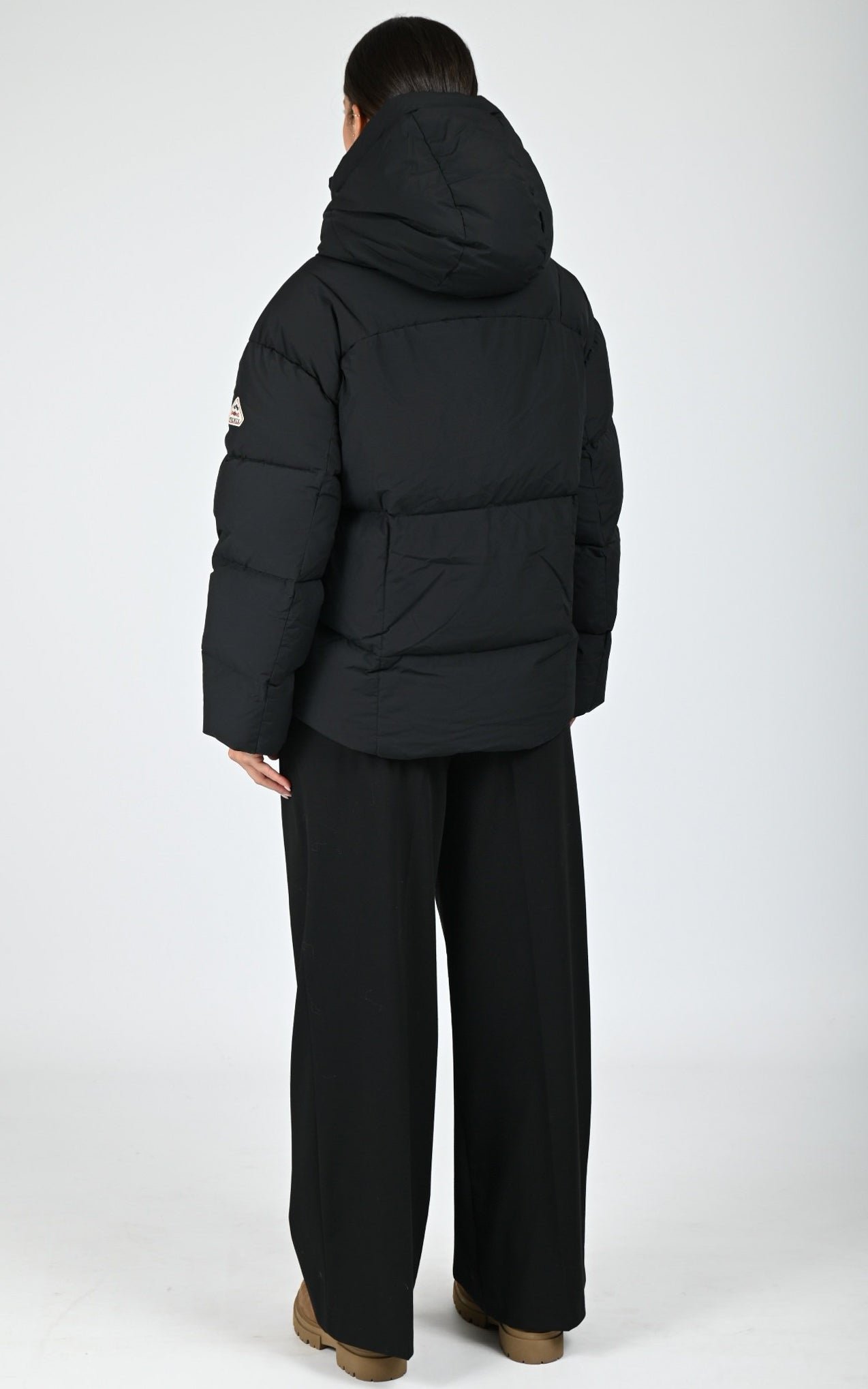 Doudoune courte Harmonie noir – Image 4