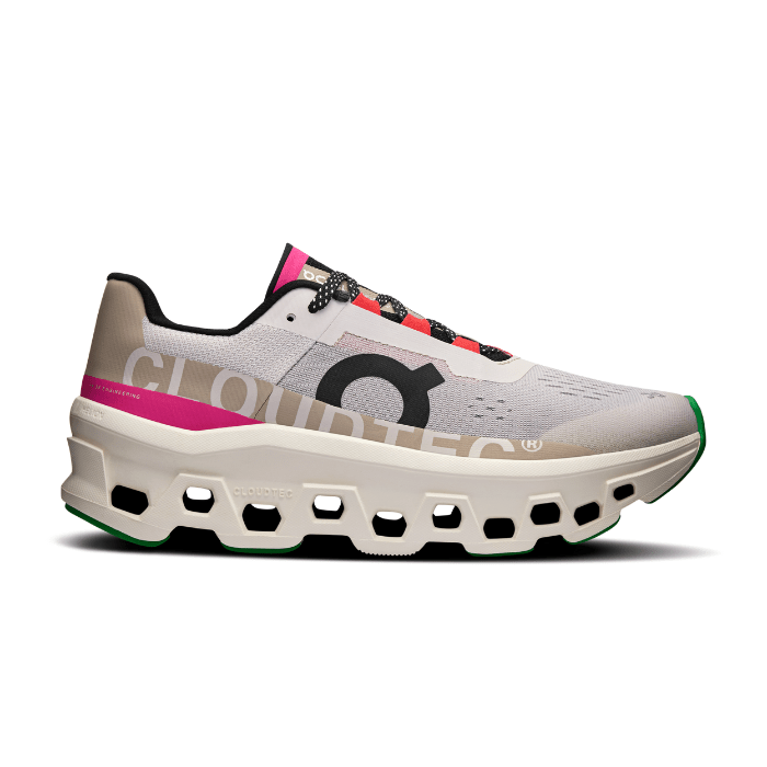 On Running Cloudmonster argent ivoire