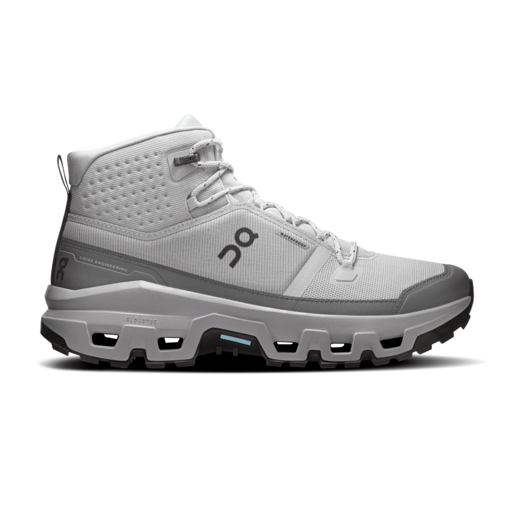 On Running Cloudrock Mid Waterproof glacier Alloy
