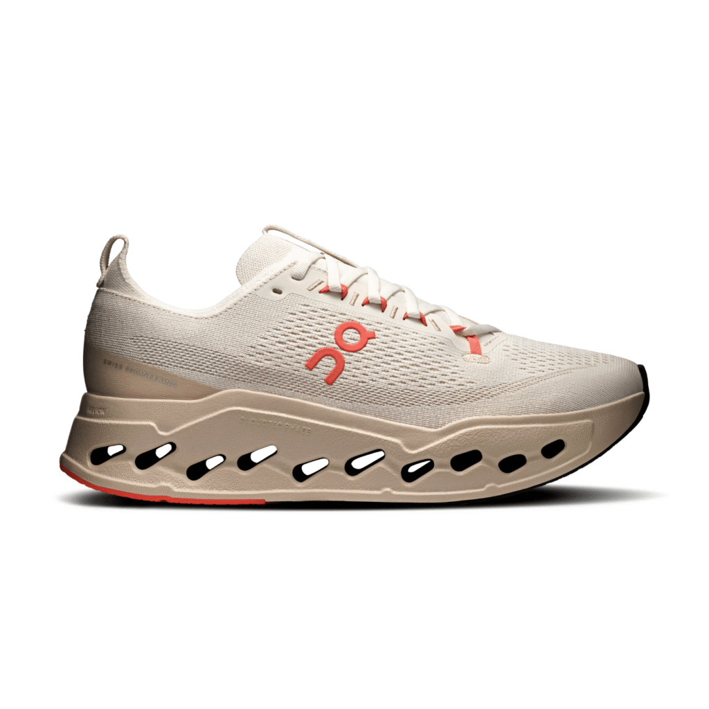 On Running Cloudsurfer Max ivoire Salmon
