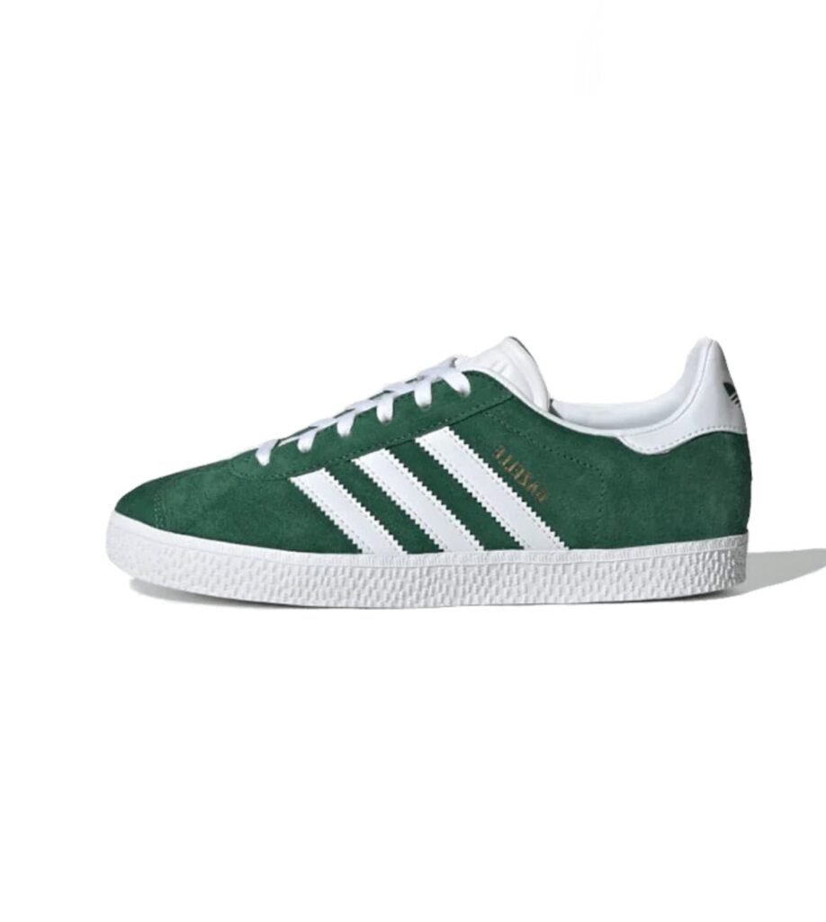 Adidas Gazelle Junior Dark Green White