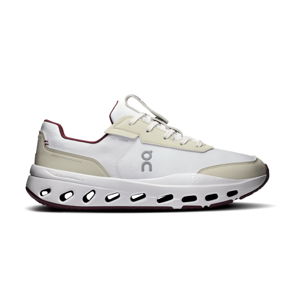 On Running THE ROGER Wildcard ivoire Maroon