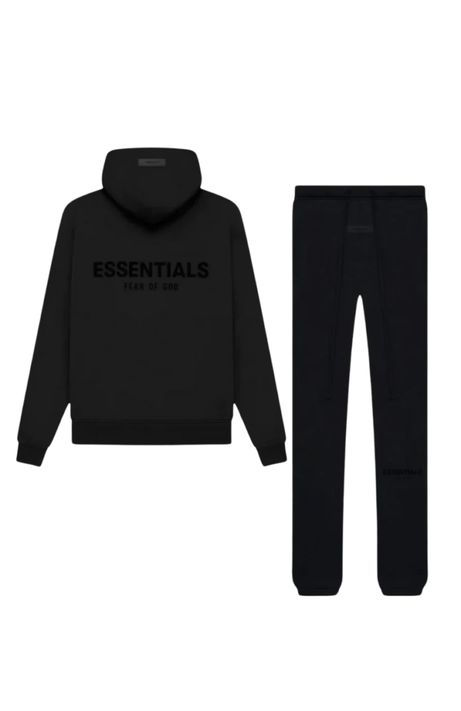 Fear of God Essentials Limo Black Full set