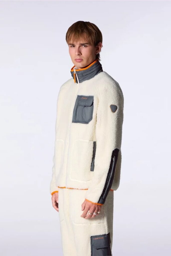 Veste unisexe en polaire bicolore Ramzi
