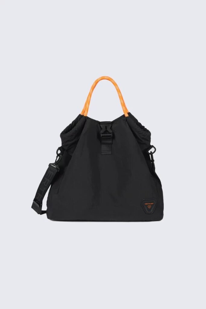 Sac en nylon texturé zippé Tevy