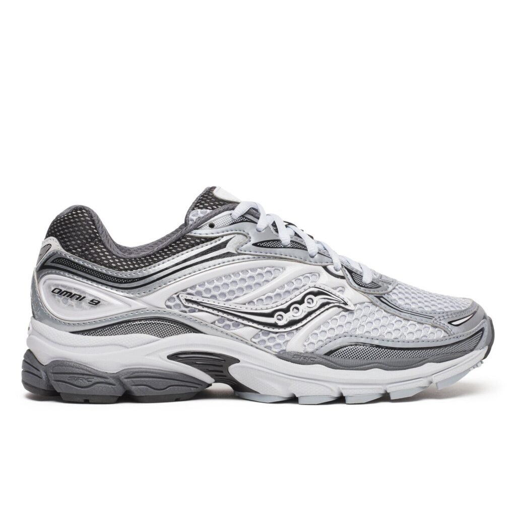 Saucony ProGrid Omni 9 Grise & Blanche